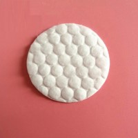 Disposable round Facial cotton pad for Beauty personal care