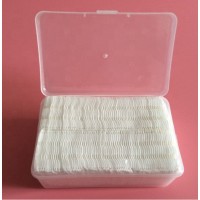 fluorescent free cheap makeup cotton pad Disposable Facial Cotton Pads for Beauty salon  nail salon