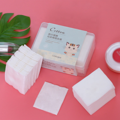 Hot-selling  makeup cotton pad Disposable Facial Cotton Pads for Beauty salon  nail salon